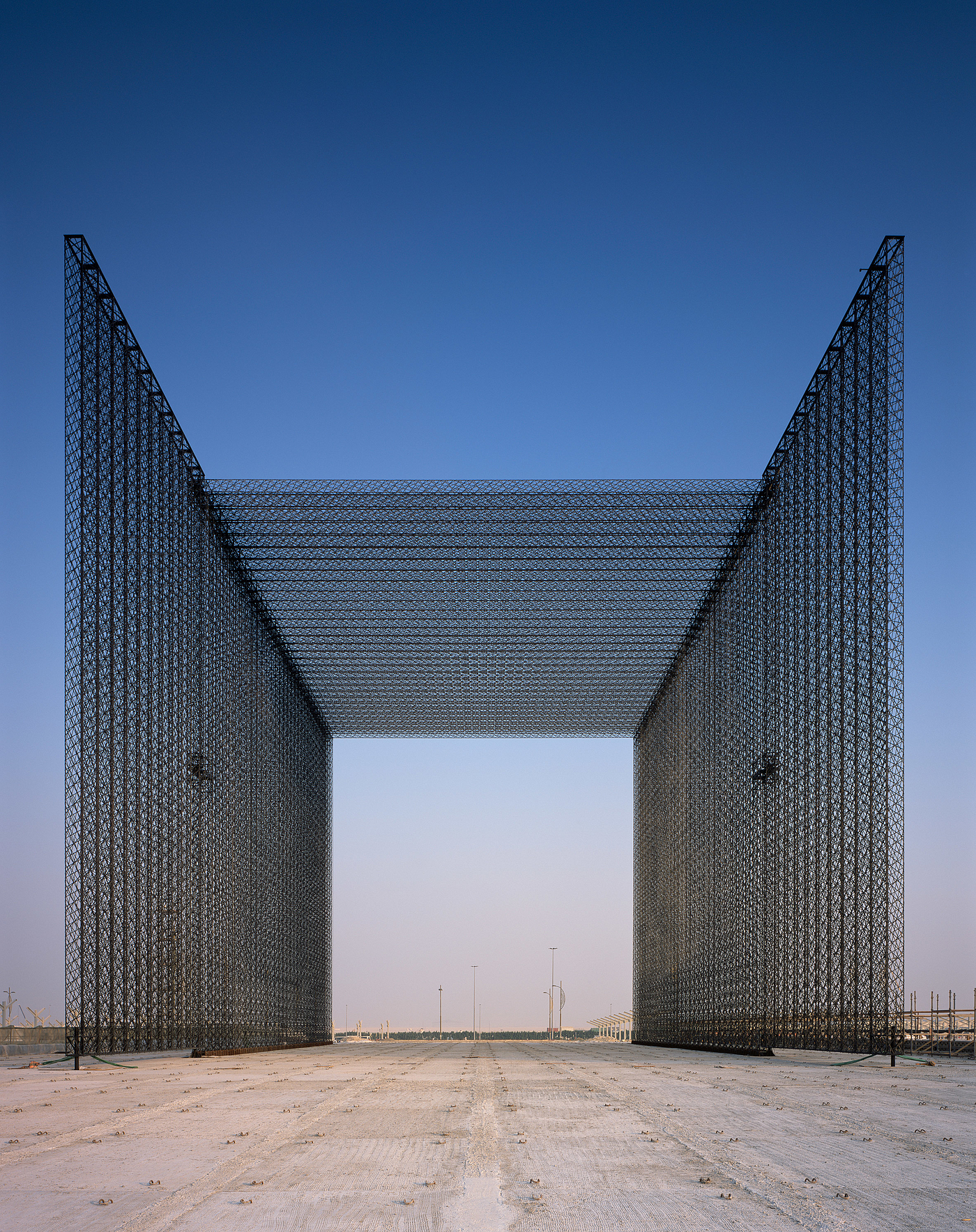 Architectural design，Expo entrance，Dubai，Asif Khan，