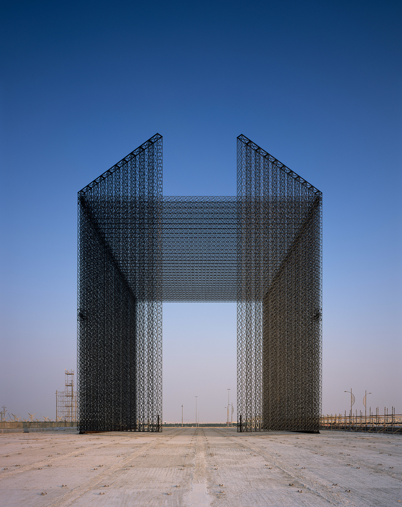 建筑设计，世博会入口，迪拜，Asif Khan，