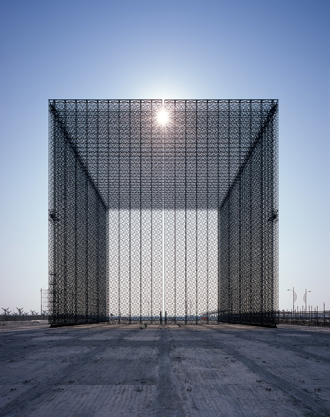 Architectural design，Expo entrance，Dubai，Asif Khan，