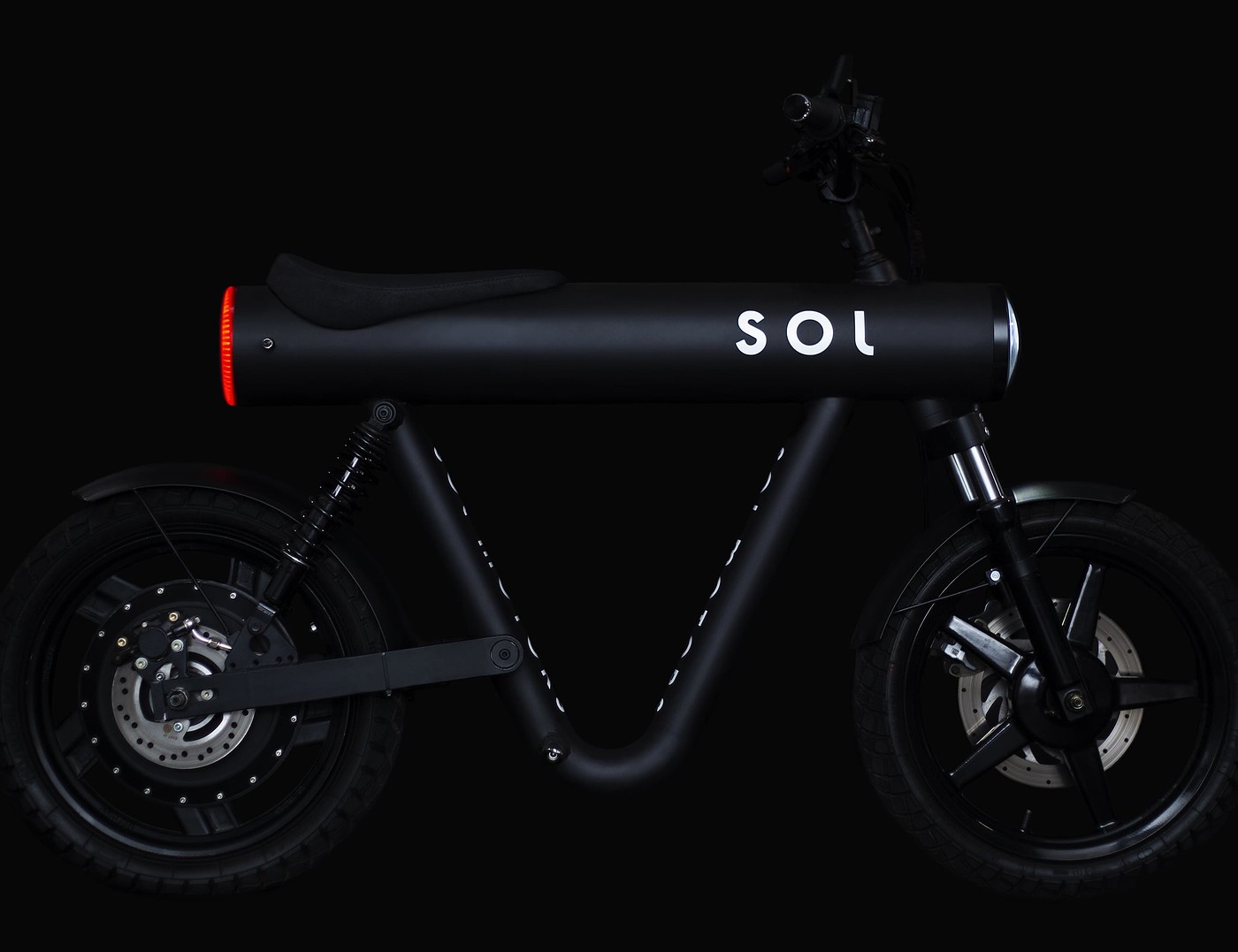 SolMotors，电动摩托车，城市通勤车，迷你，