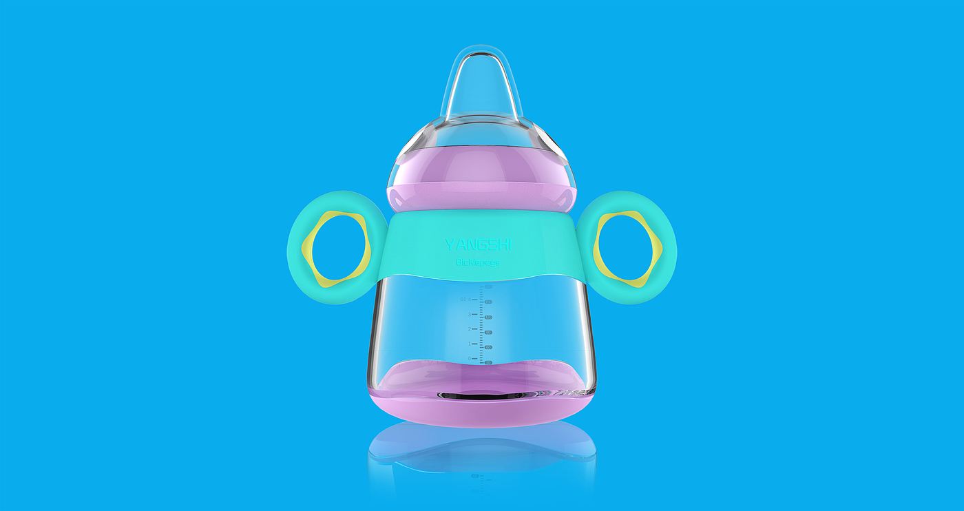 儿童保温杯设计，儿童水瓶，保温杯设计，生活用品，