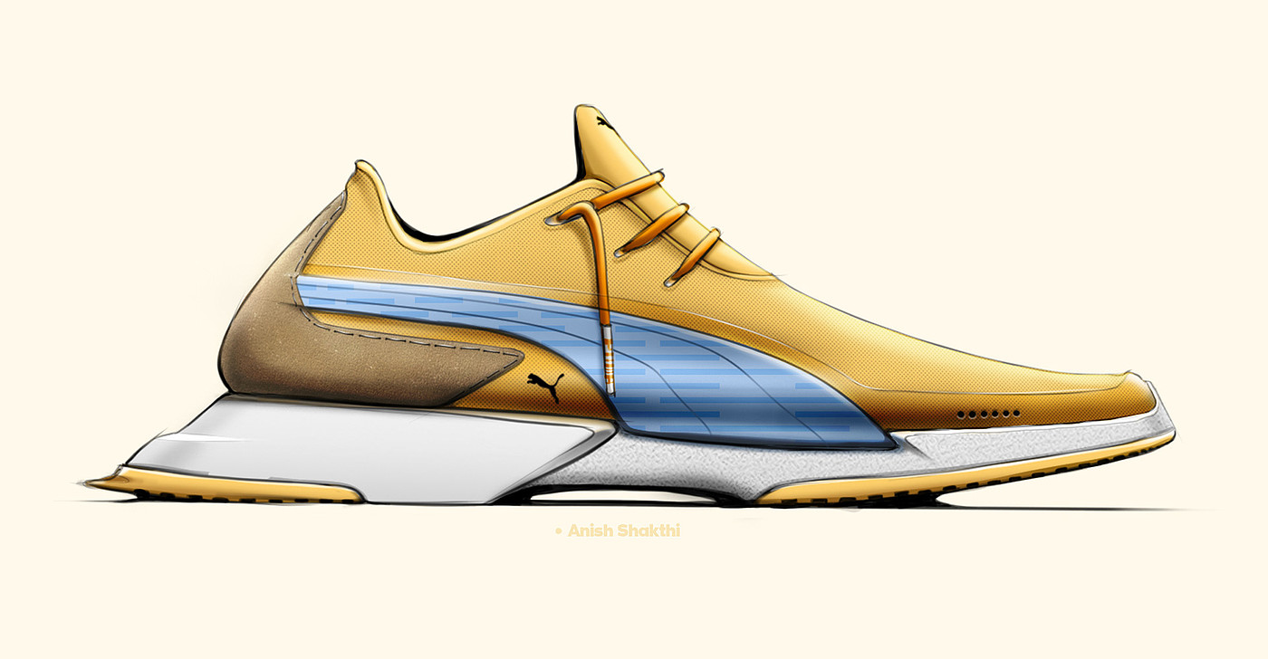 sketch，Shoe design，Sneaker sketch，