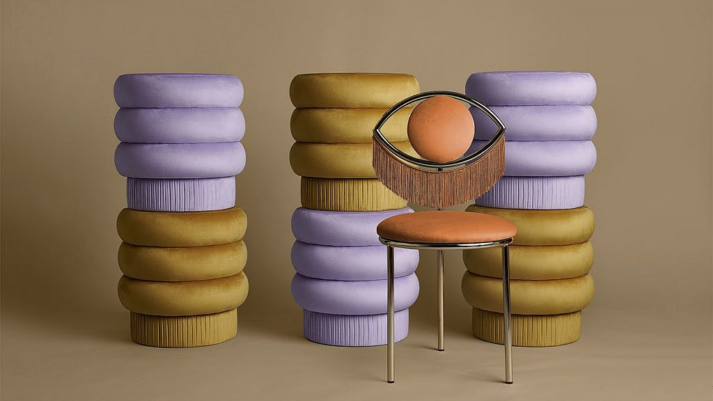 Seat design，eye，innovate，ottoman ，