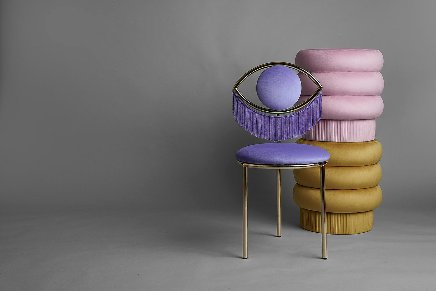 Seat design，eye，innovate，ottoman ，
