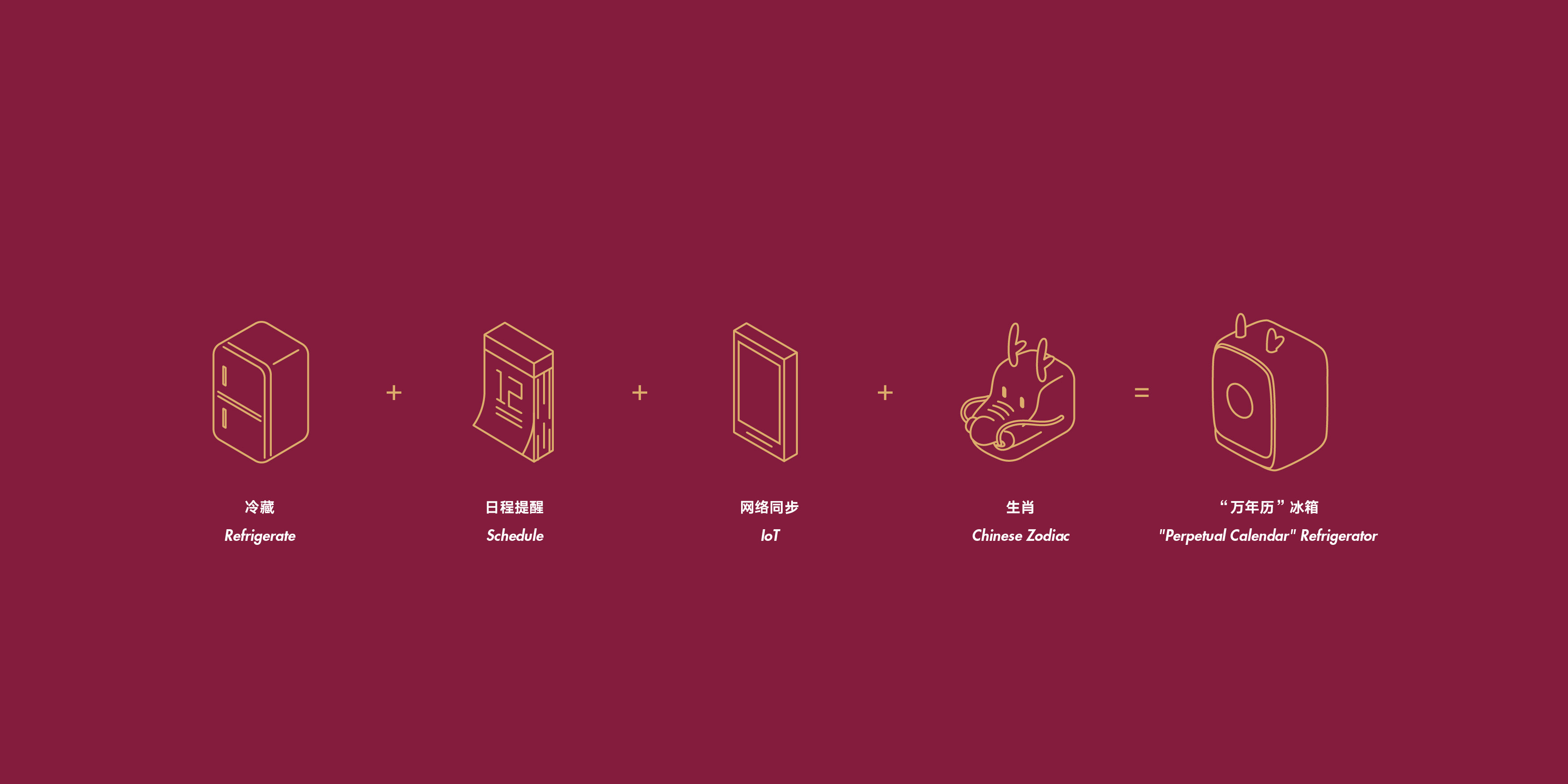 industrial design，Refrigerator，product design，National tide，