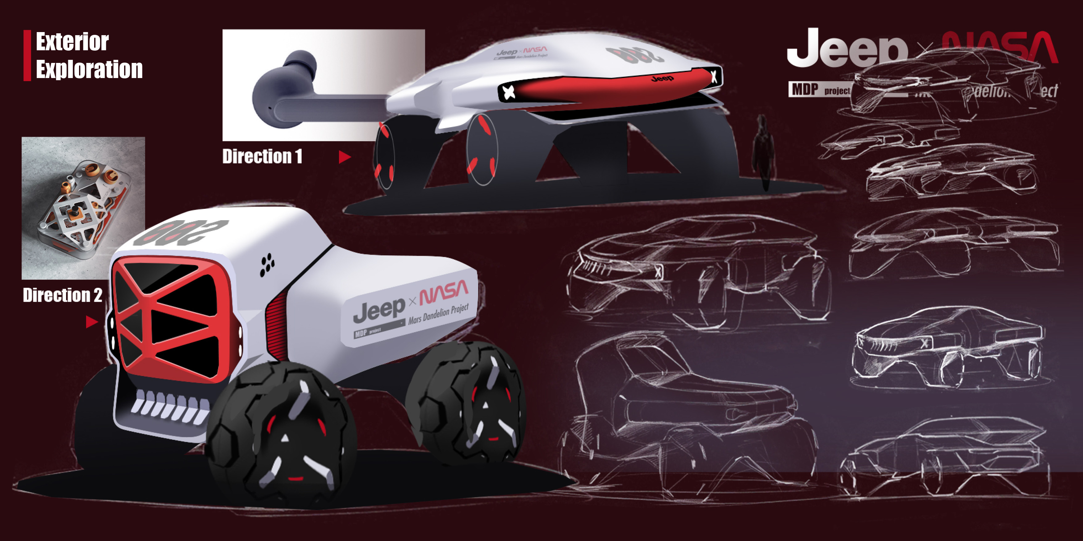 jeep，Entertainment Design，conceptual design，Mars，Vehicle design，