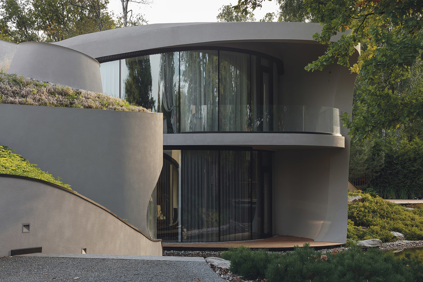 building design，Moscow，Artificial hilltop，