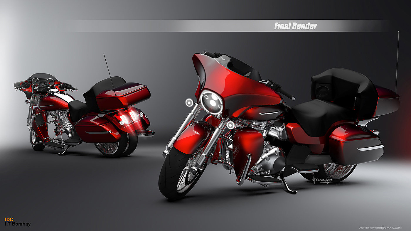 motorcycle，concept，classic，handsome，