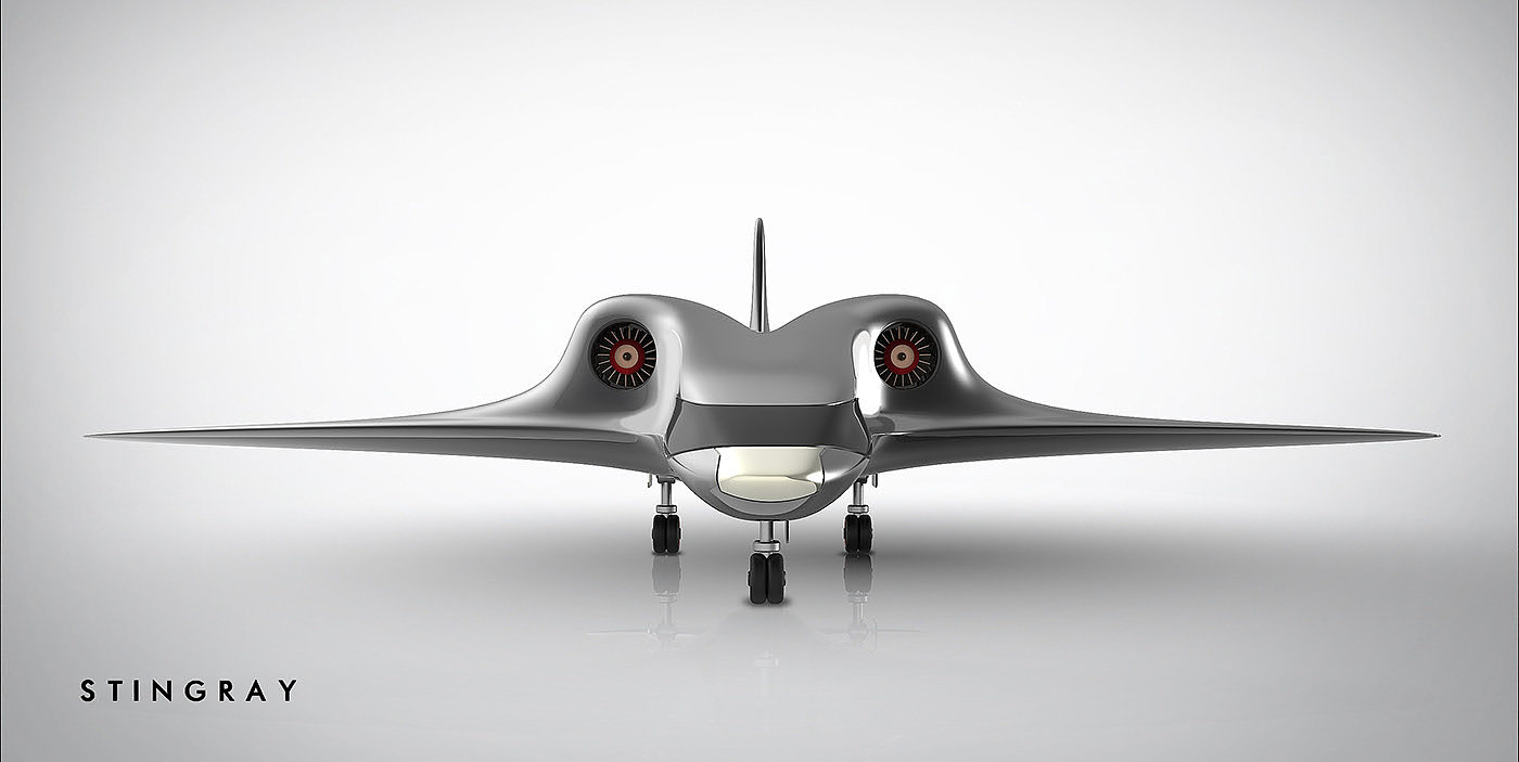 vehicle，aircraft，survey，Stingray，streamline，Design，