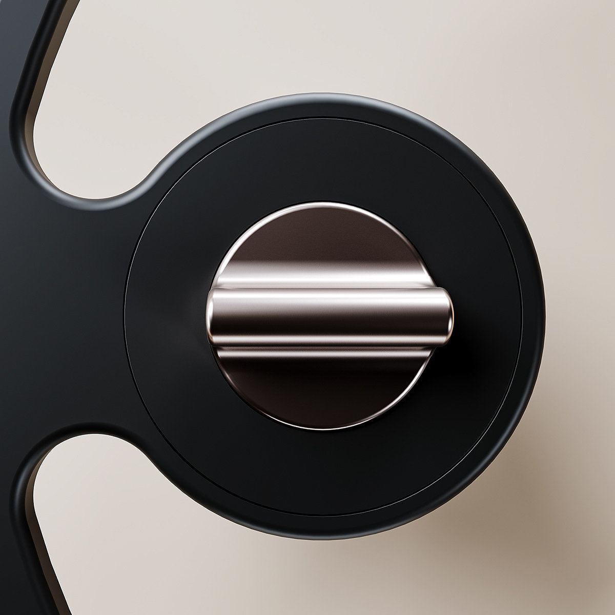Door handle，product design，circular，Hollowed out，Interior design，