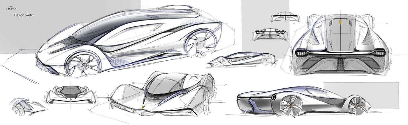 Automatic design，Hand drawn，Render，fashion，Industry，