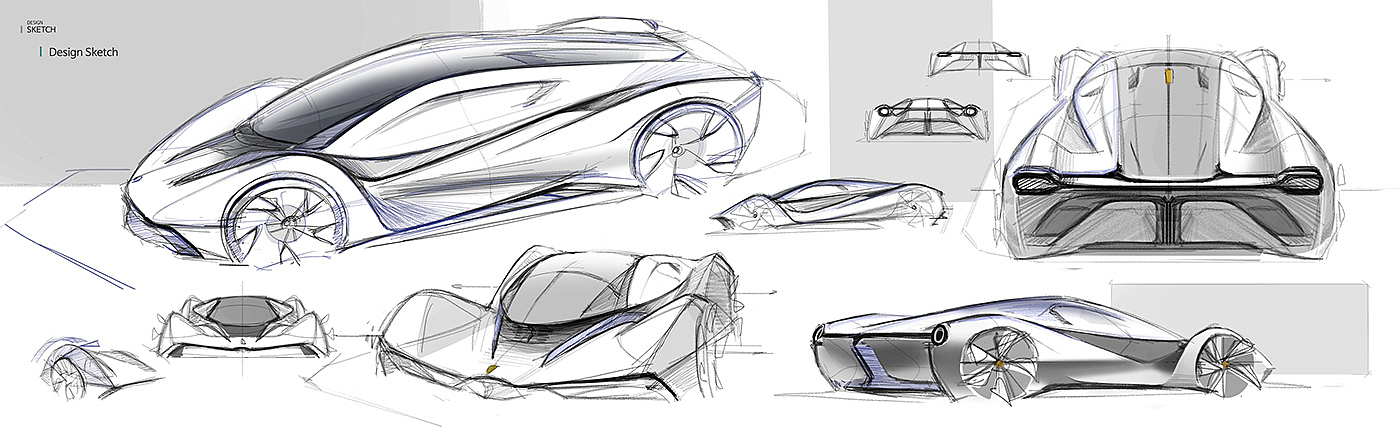 Automatic design，Hand drawn，Render，fashion，Industry，