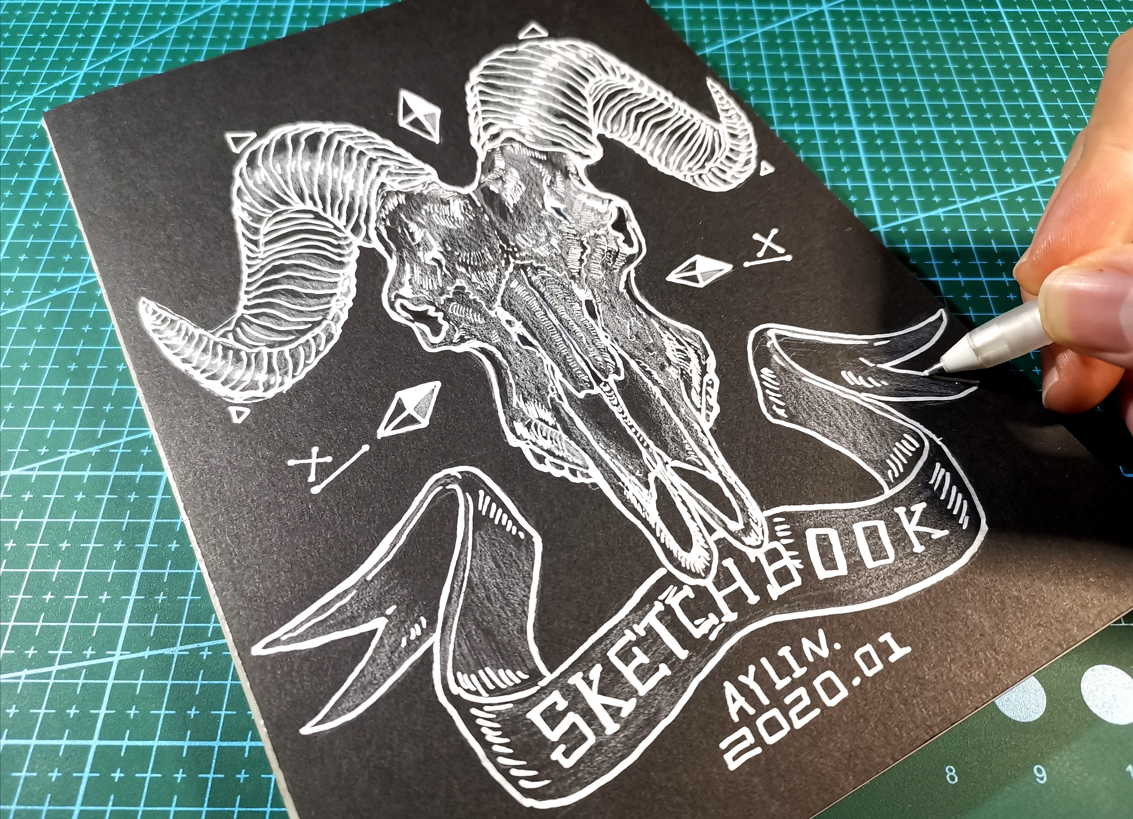 Designer's hand-painted book，Pursue dream Jiangnan Design Postgraduate Entrance Examination，Postgraduate entrance examination for industrial product design，Hand drawn industrial product design，Teng Yilin，