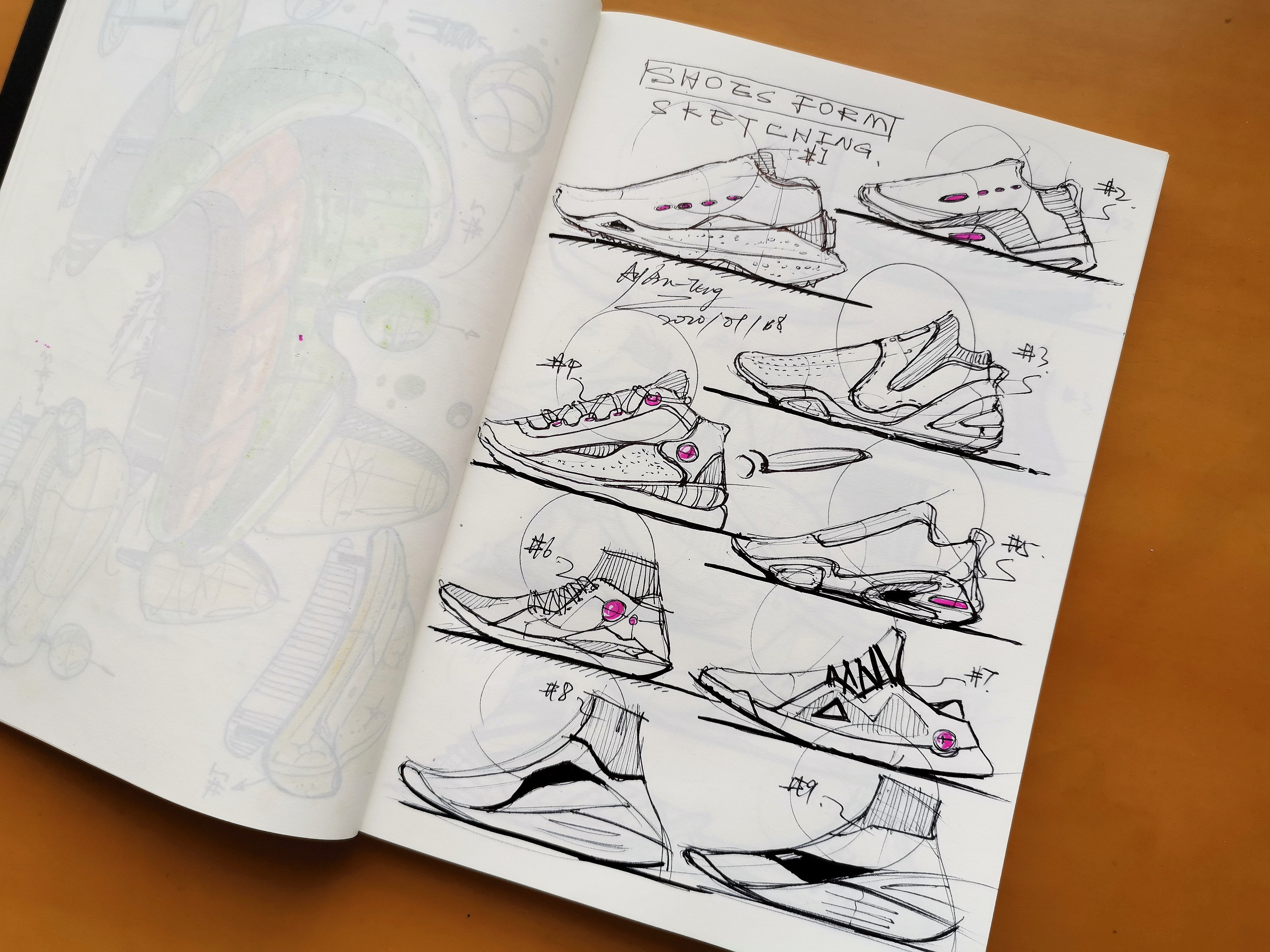 Teng Yilin，Hand drawn industrial product design，Postgraduate entrance examination for industrial product design，Pursue dream Jiangnan Design Postgraduate Entrance Examination，Designer's hand-painted book，