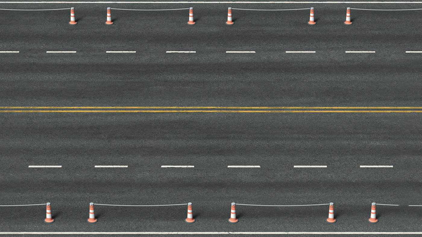modularization，Roadblock，Road cone，