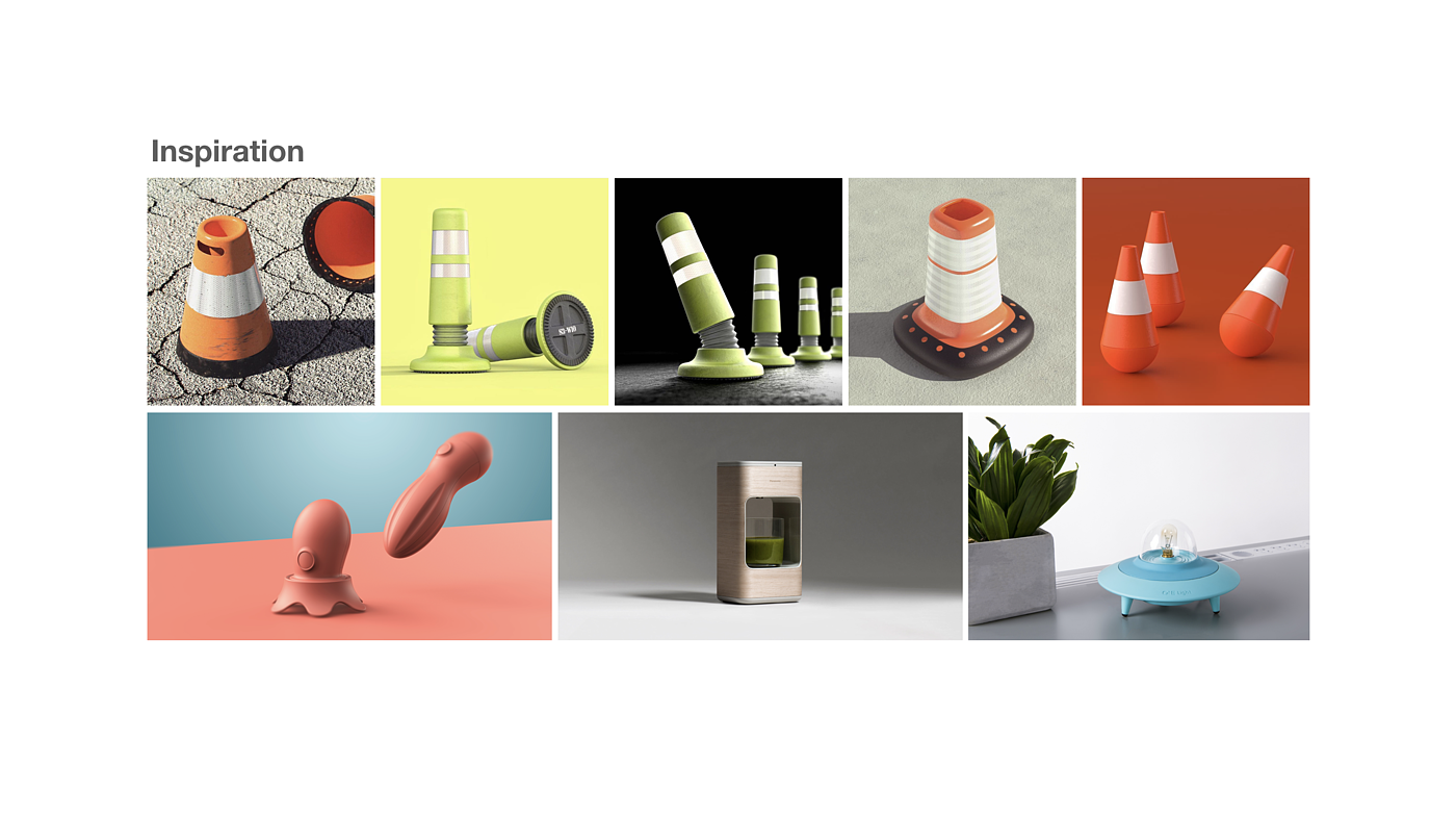 modularization，Roadblock，Road cone，