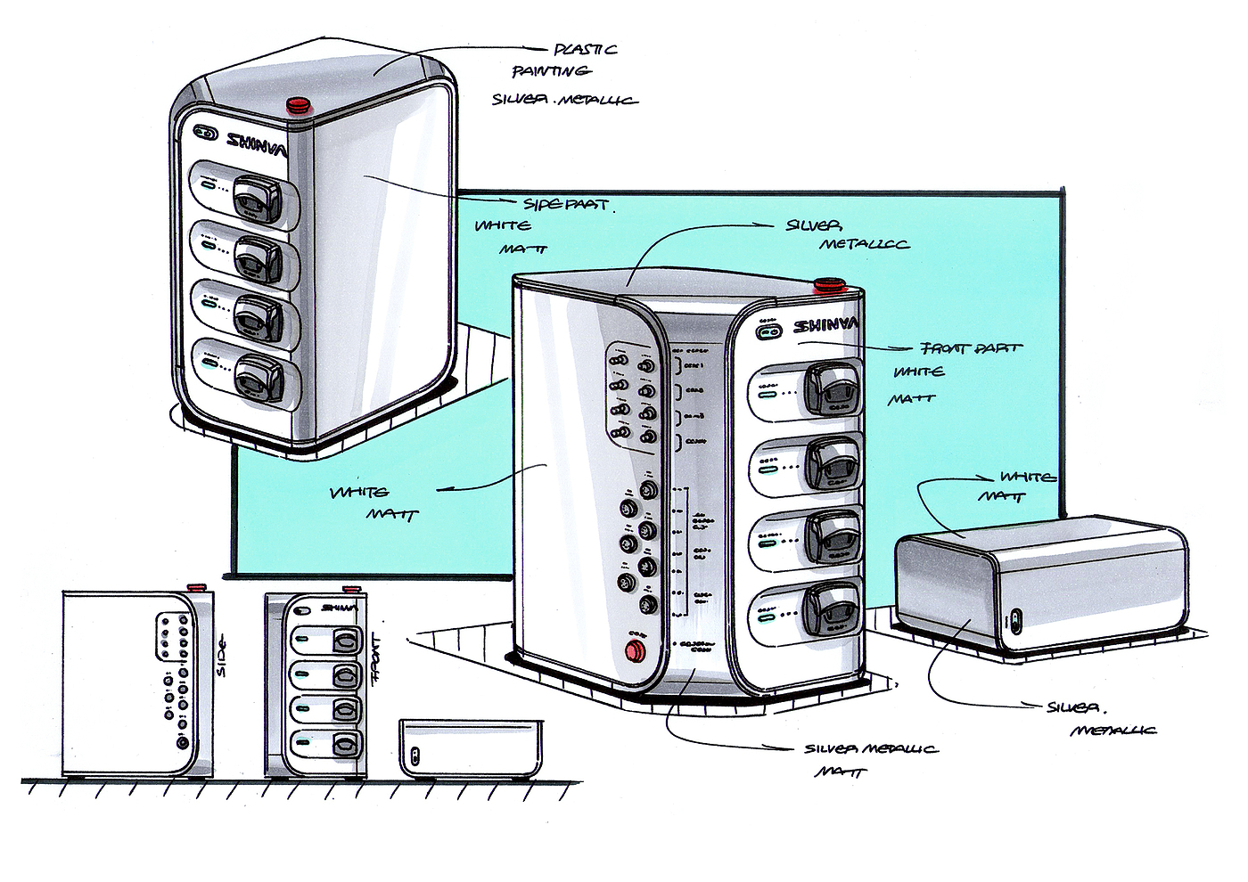Medical equipment，medical apparatus and instruments，Appearance design，product design，