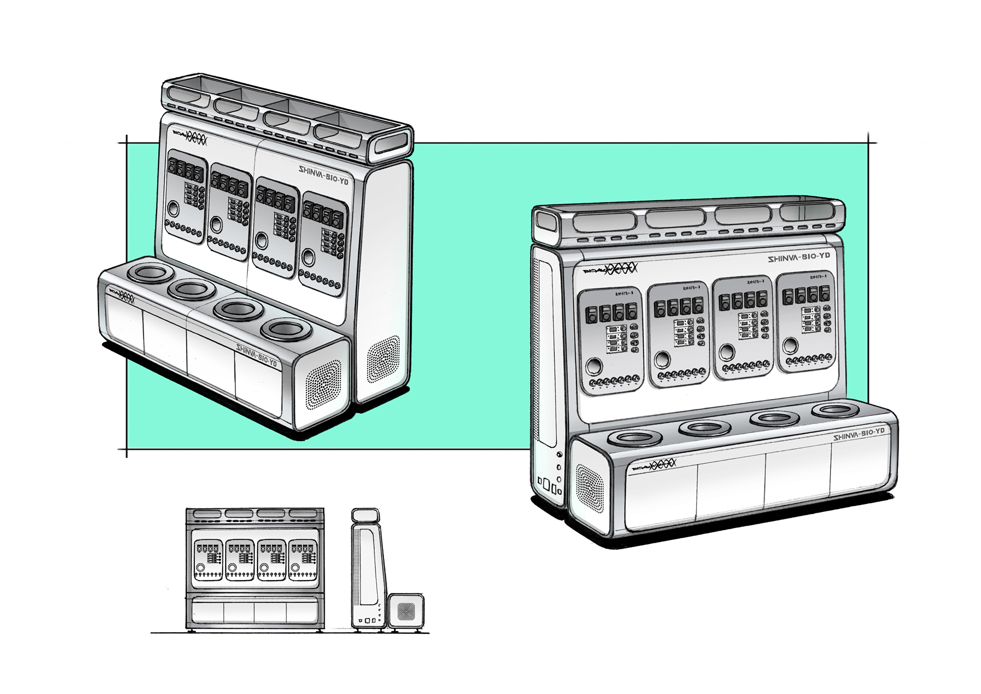 Medical equipment，medical apparatus and instruments，Appearance design，product design，