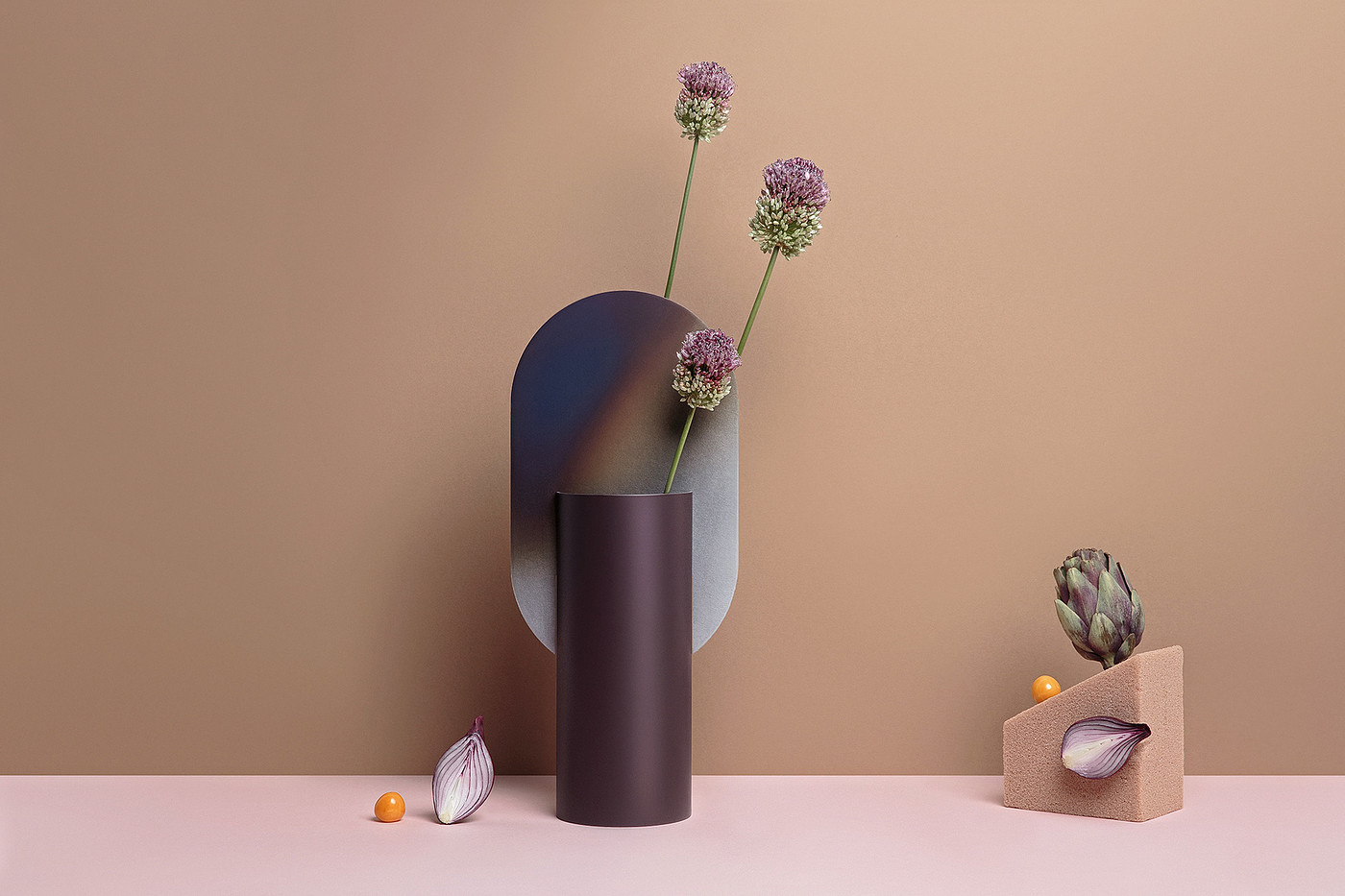 vase，Burning steel，oxidation，