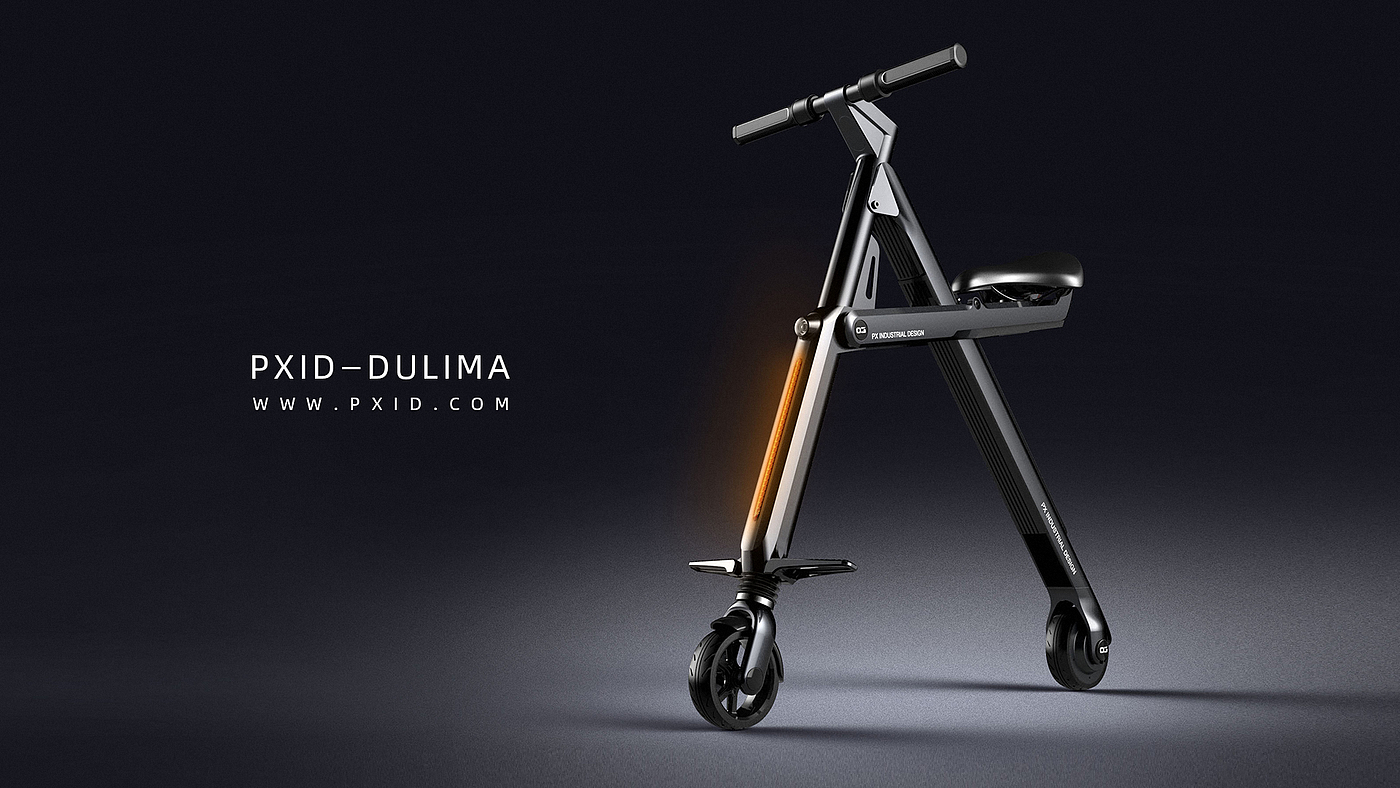Scooter design，Design of electric scooter，Electric vehicle design，