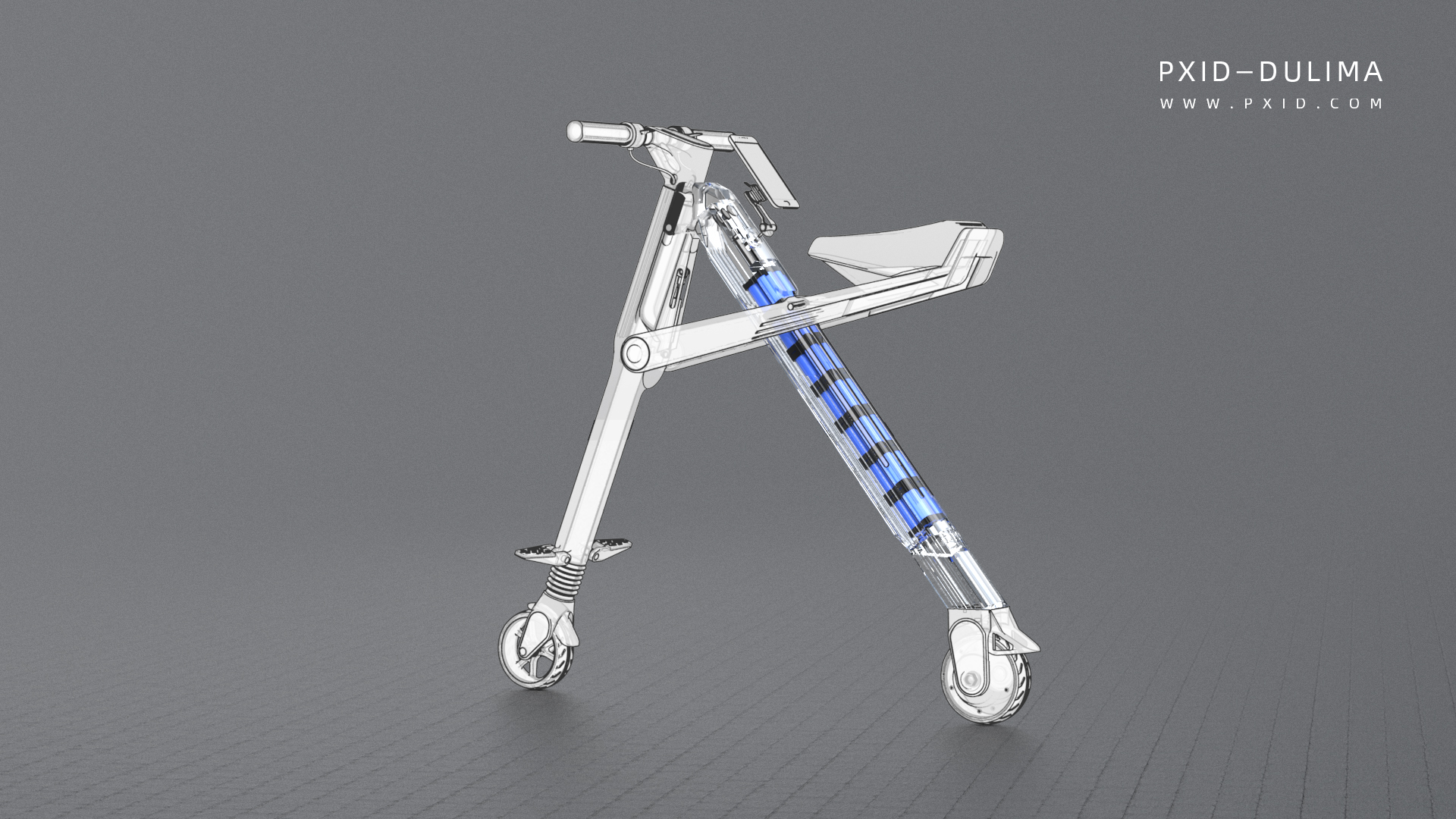 Scooter design，Design of electric scooter，Electric vehicle design，