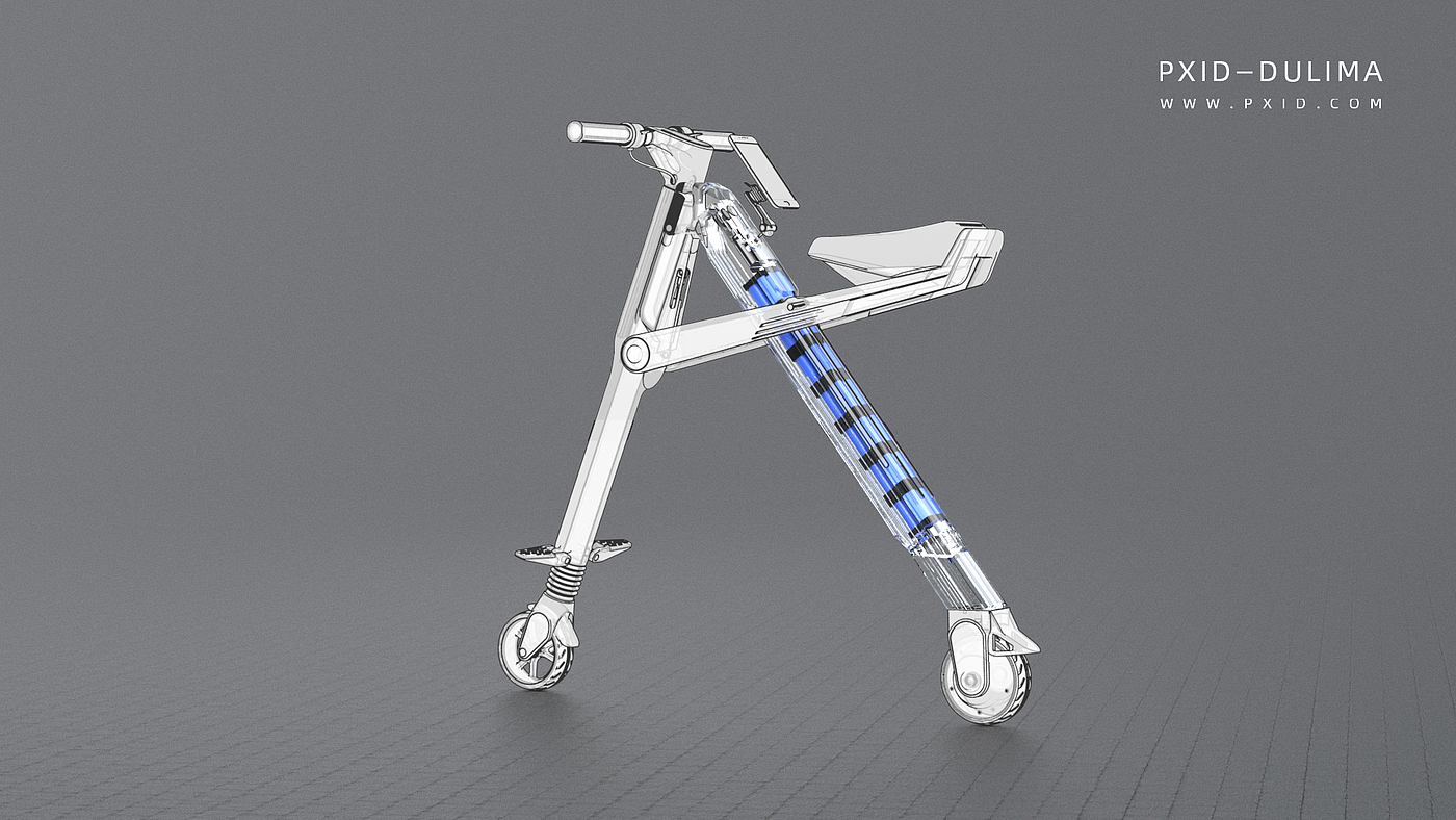 Scooter design，Design of electric scooter，Electric vehicle design，