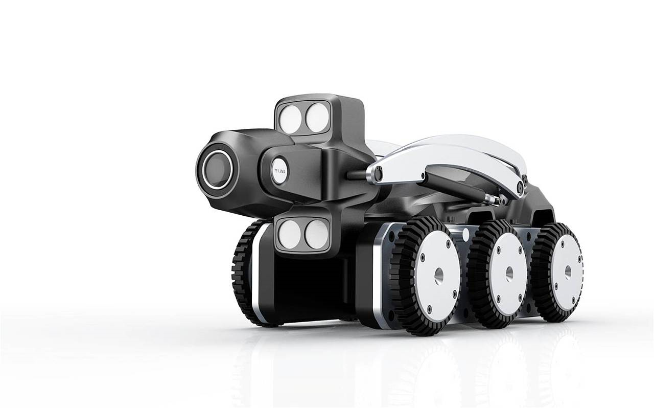 product design，industrial design，Pipeline robot，product development ，Modeling design，