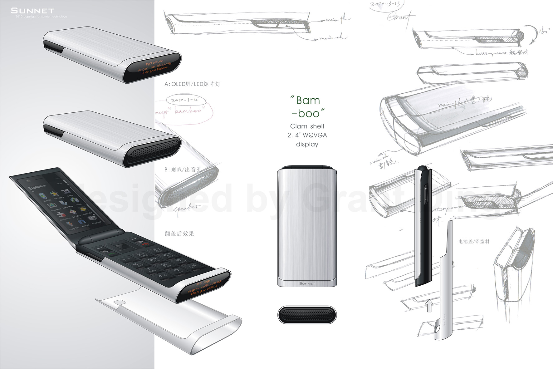 Mobile phone design，
