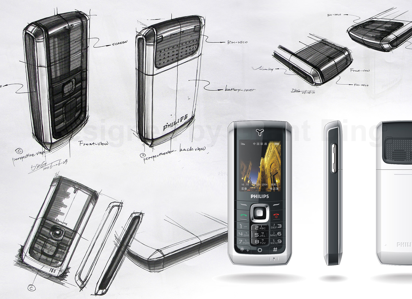 Mobile phone design，