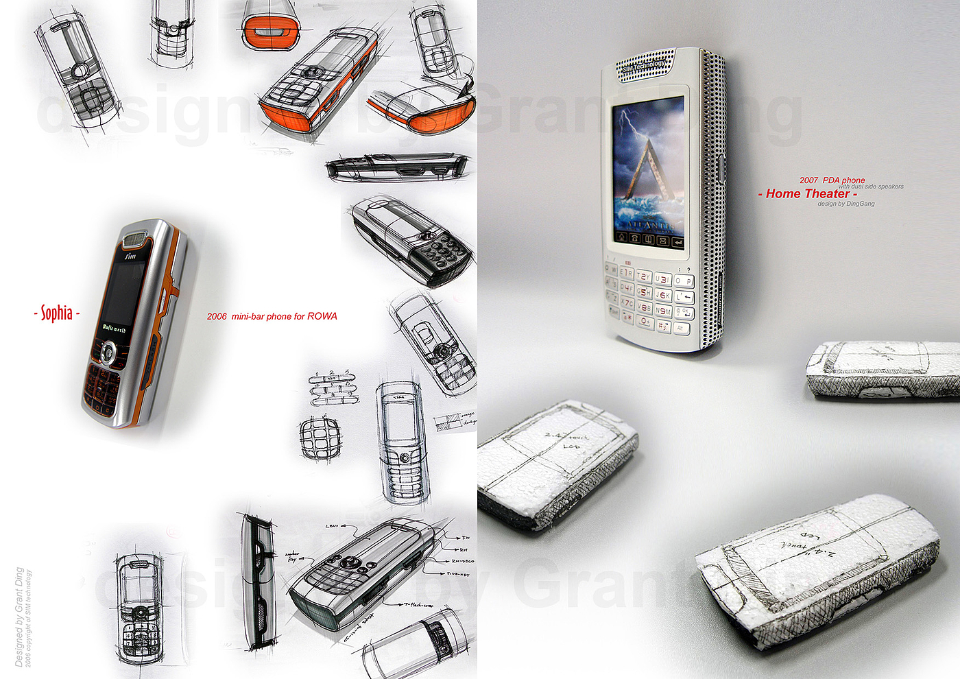 Mobile phone design，