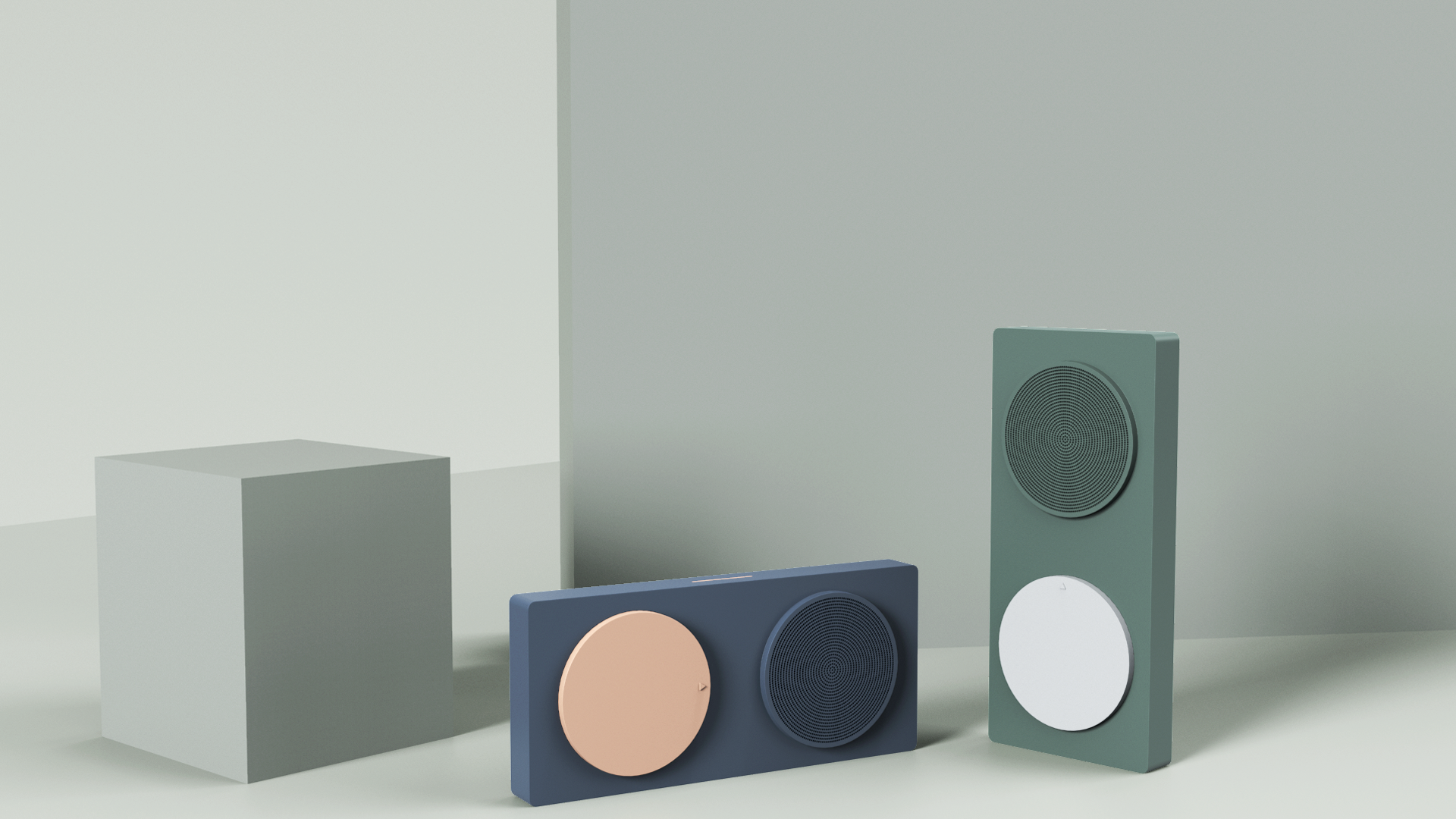 Speaker + headset + charger，