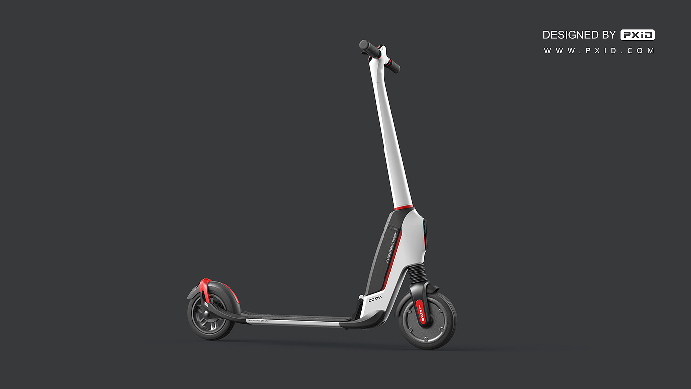 Design of electric scooter，Scooter design，Electric vehicle design，Design of transportation tools，