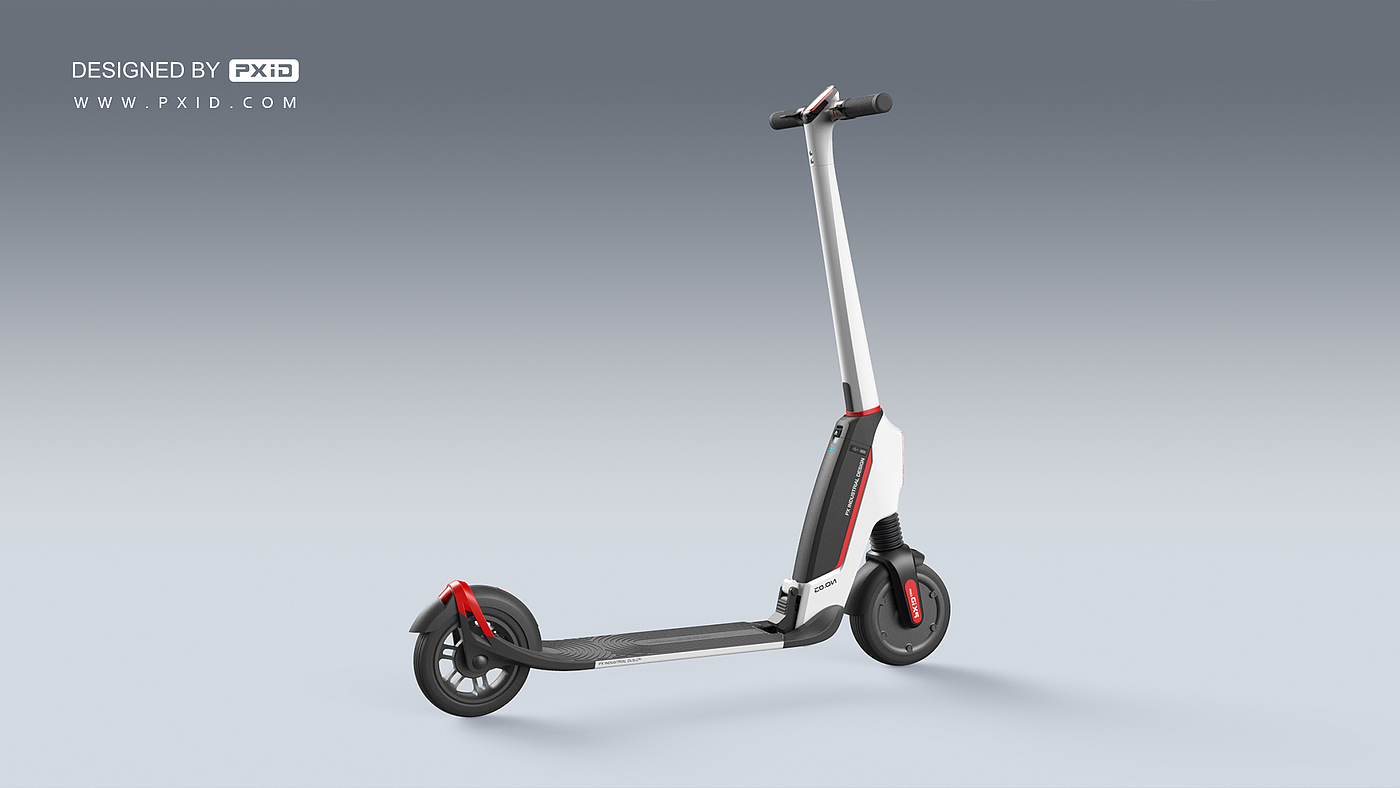 Design of electric scooter，Scooter design，Electric vehicle design，Design of transportation tools，