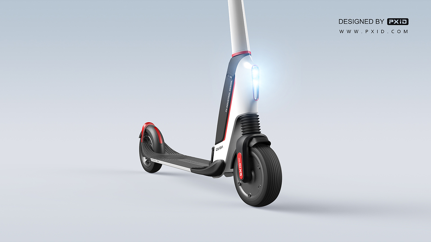 Design of electric scooter，Scooter design，Electric vehicle design，Design of transportation tools，