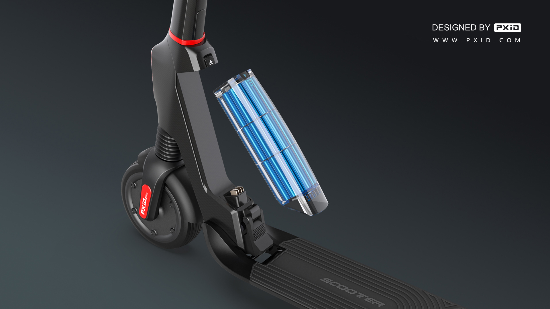 Design of electric scooter，Scooter design，Electric vehicle design，Design of transportation tools，