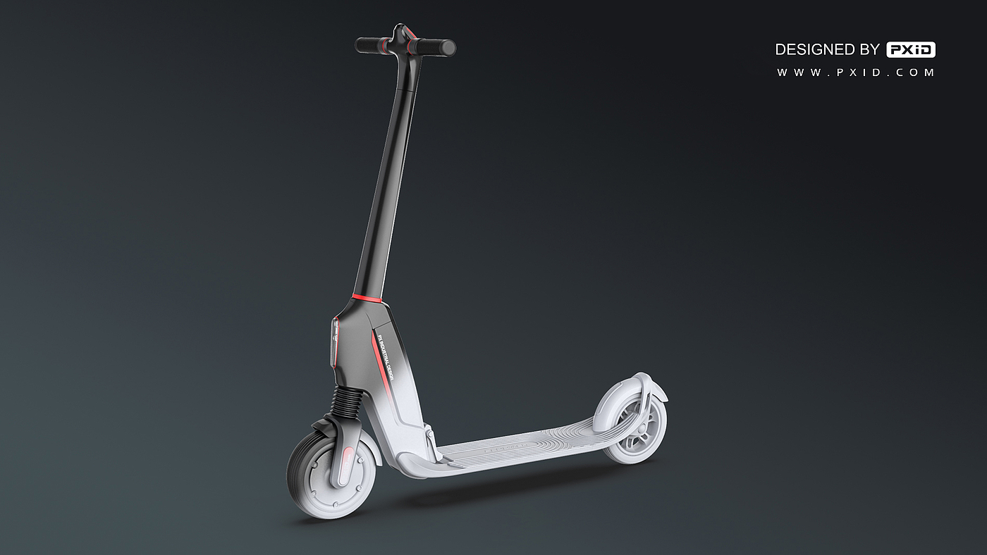 Design of electric scooter，Scooter design，Electric vehicle design，Design of transportation tools，