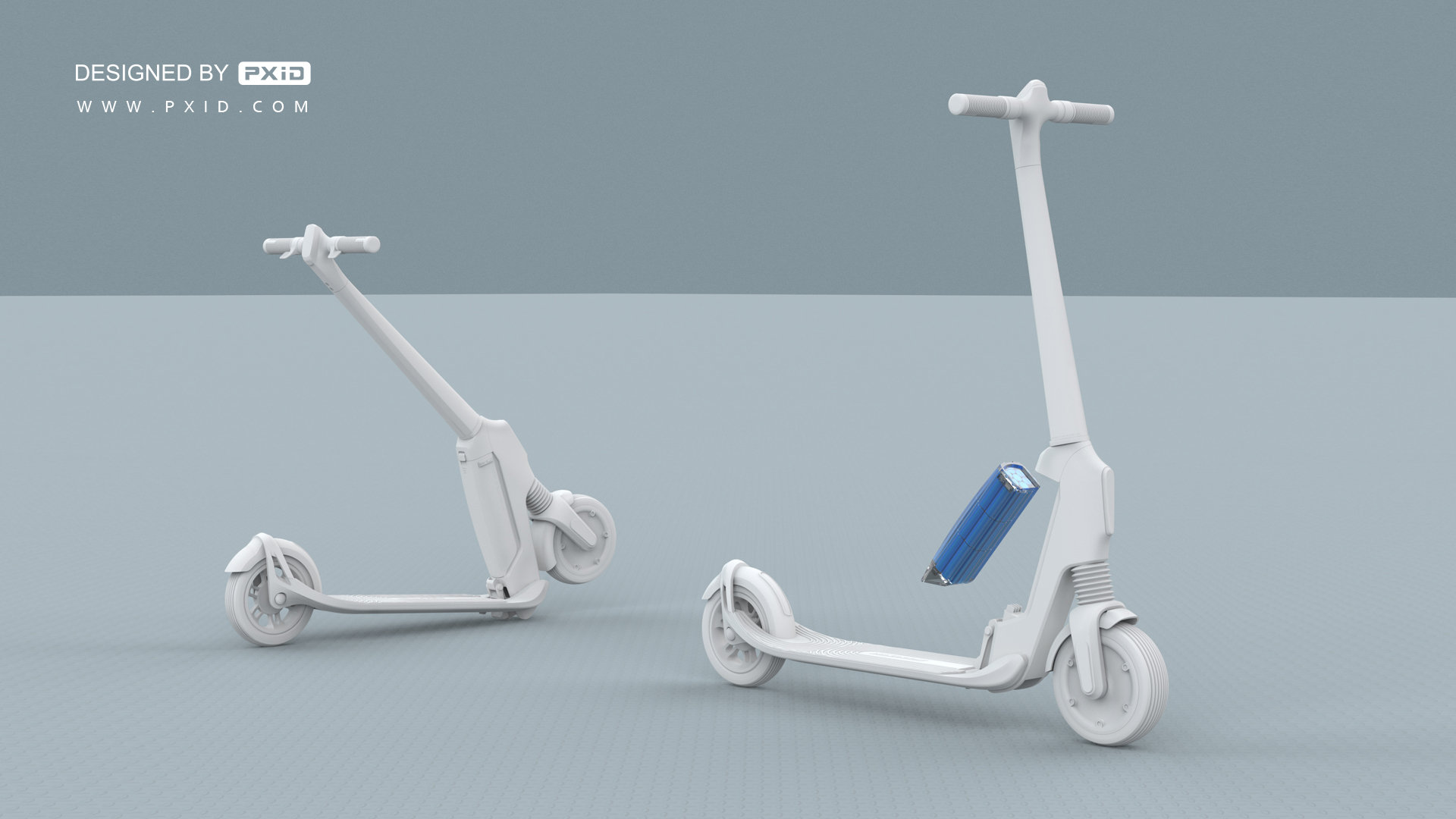 Design of electric scooter，Scooter design，Electric vehicle design，Design of transportation tools，