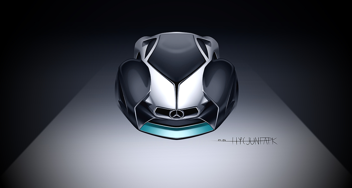 Automatic design，Hand drawn，Render，Cool，industrial design，