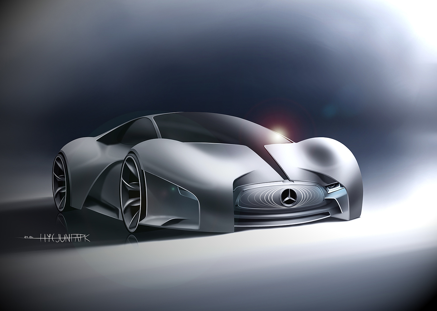 Automatic design，Hand drawn，Render，Cool，industrial design，