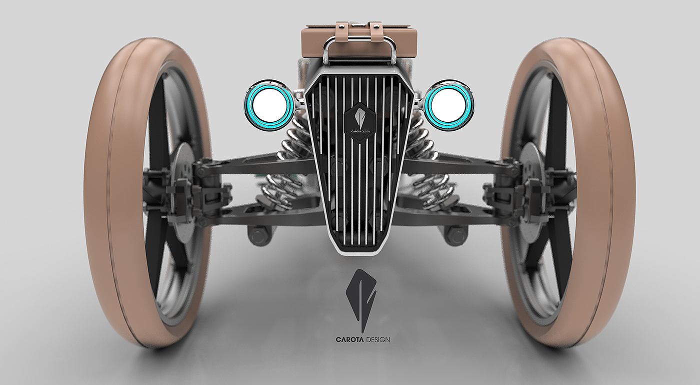 three-wheel delivery motor lorry，intelligence，science and technology，industrial design，Automatic design，