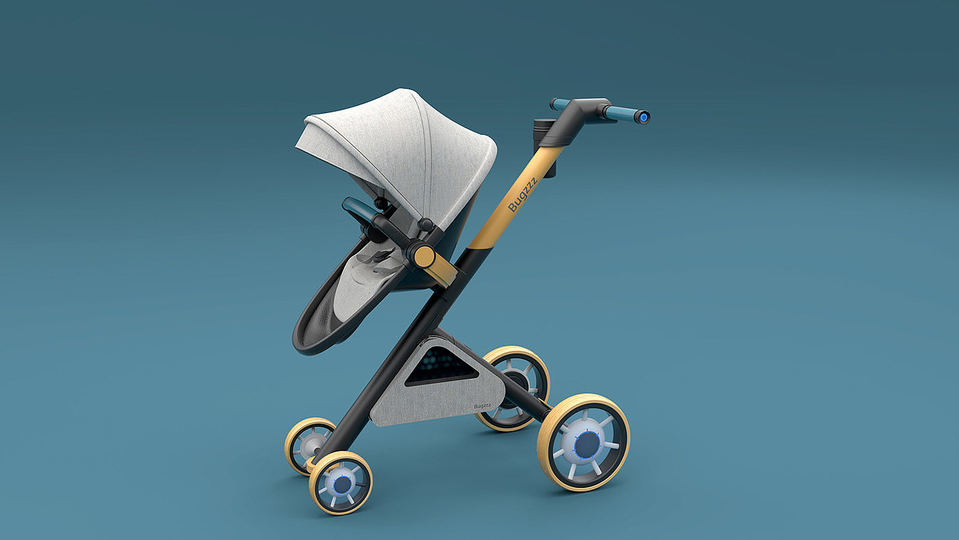 Bugzzz，婴儿车，创意，设计，智能，