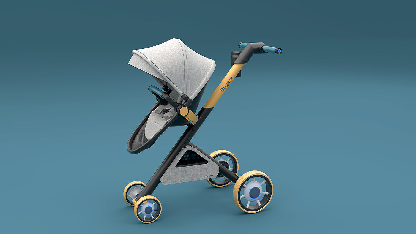 Bugzzz，baby carriage，originality，Design，intelligence，