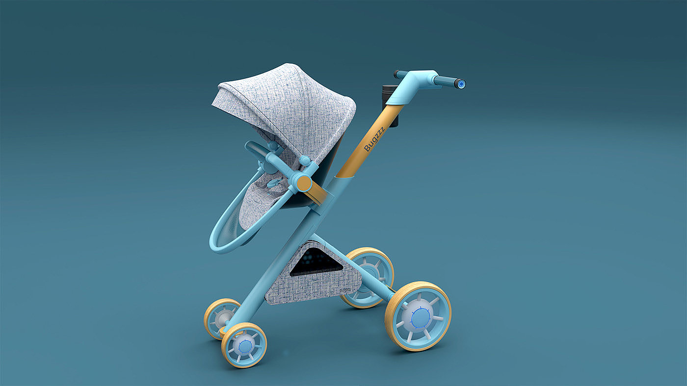Bugzzz，baby carriage，originality，Design，intelligence，