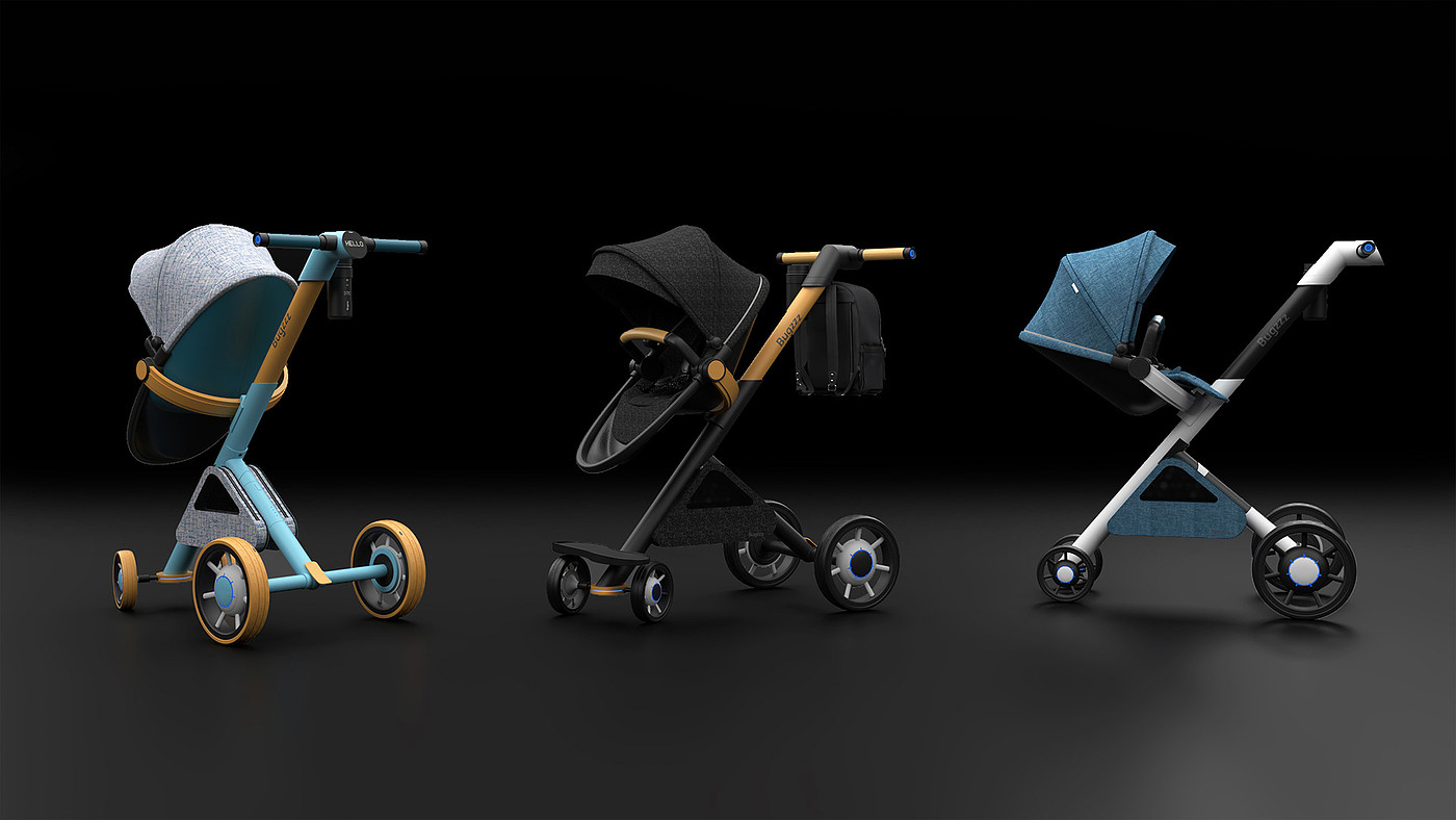 Bugzzz，baby carriage，originality，Design，intelligence，