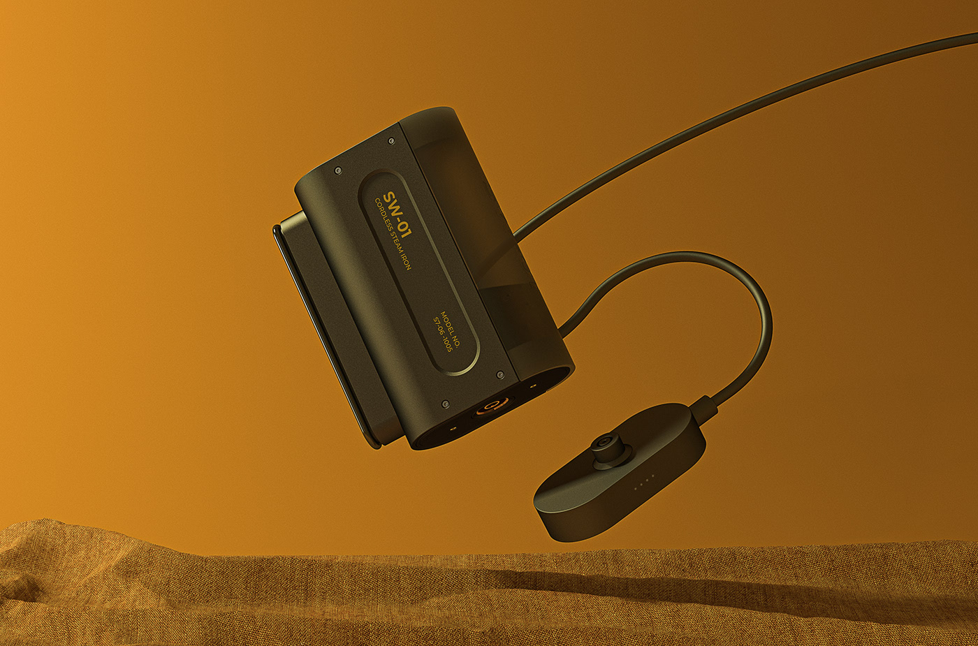 cordless ，Steam iron，small home appliances，product design，