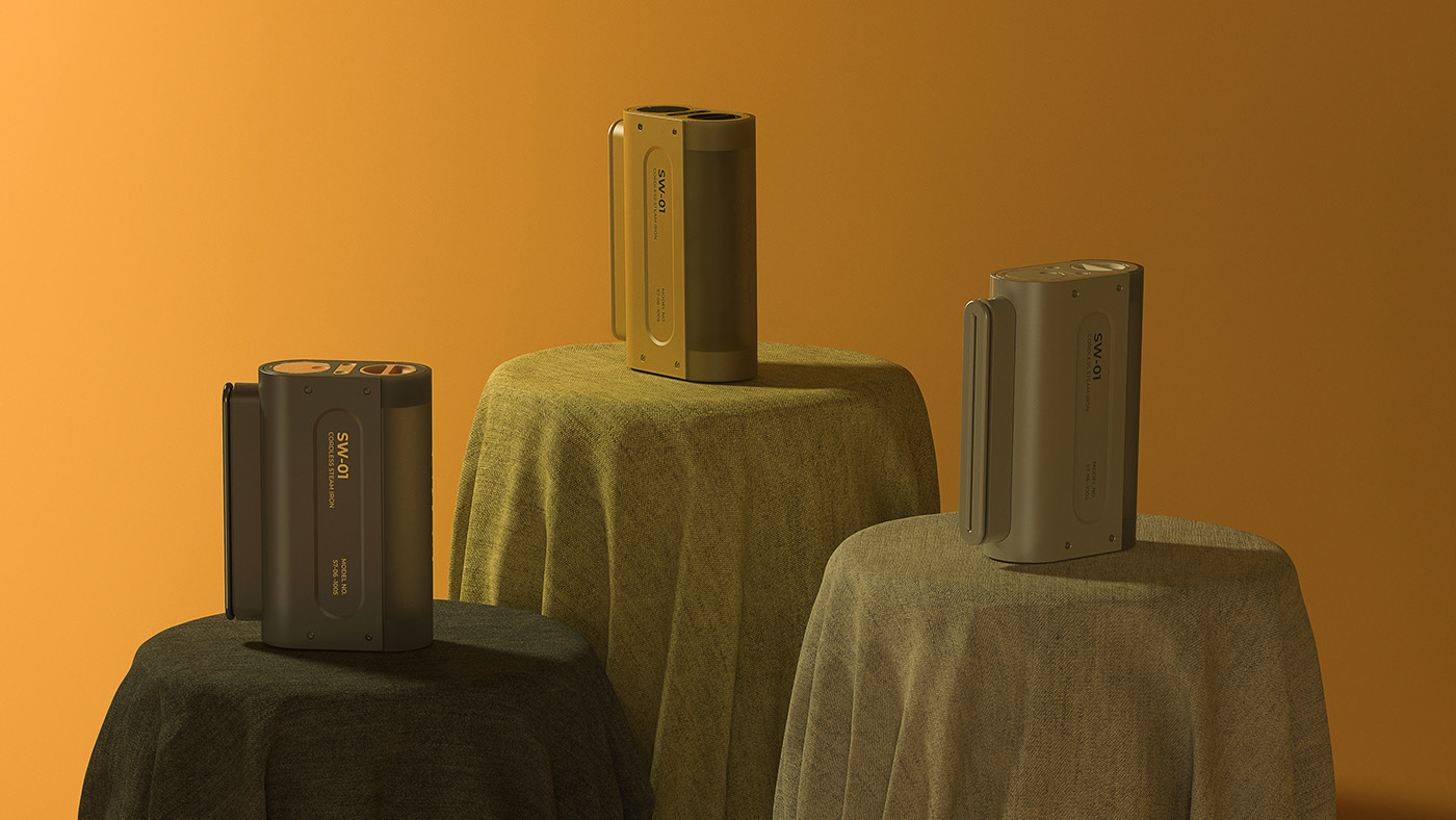 cordless ，Steam iron，small home appliances，product design，