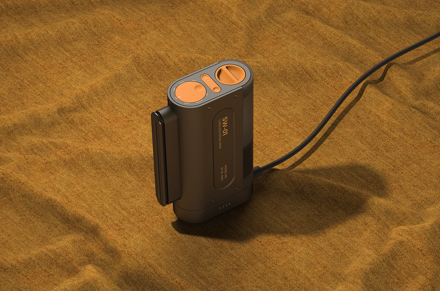 cordless ，Steam iron，small home appliances，product design，