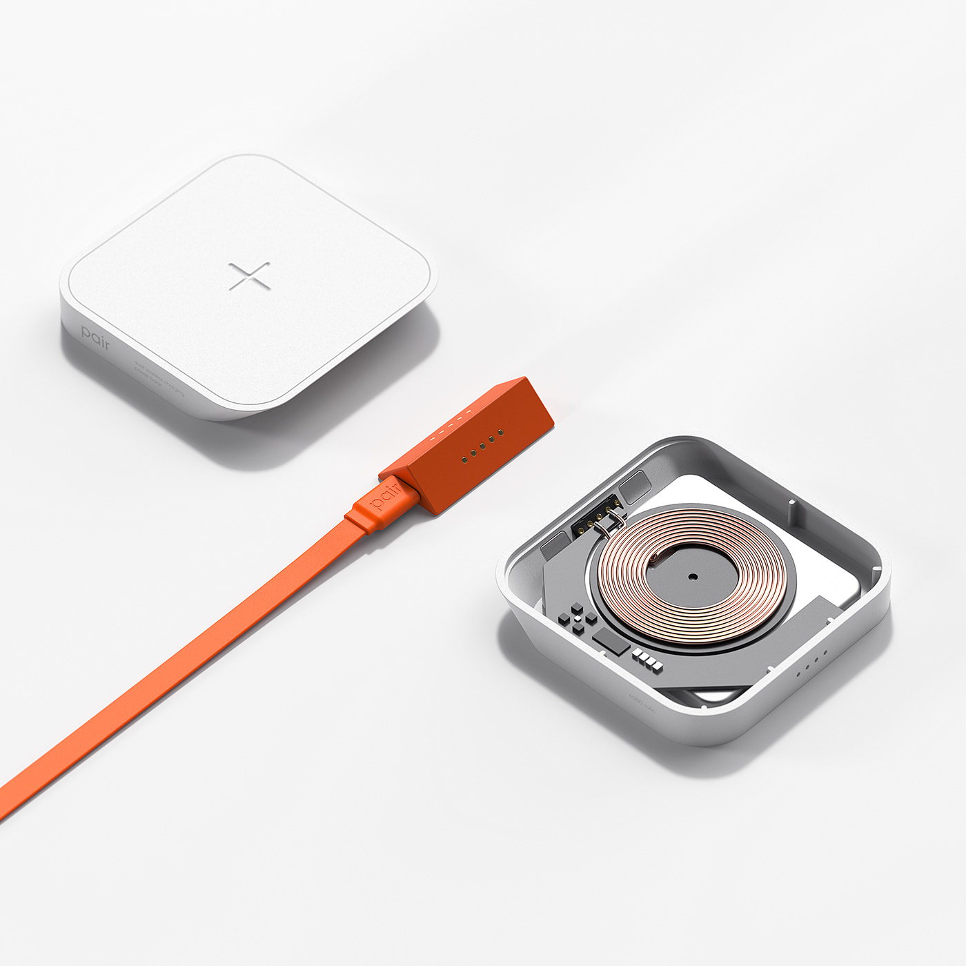 Electronics，Lou Zhongzai's participation，Wireless power supply，Charger，Pair，