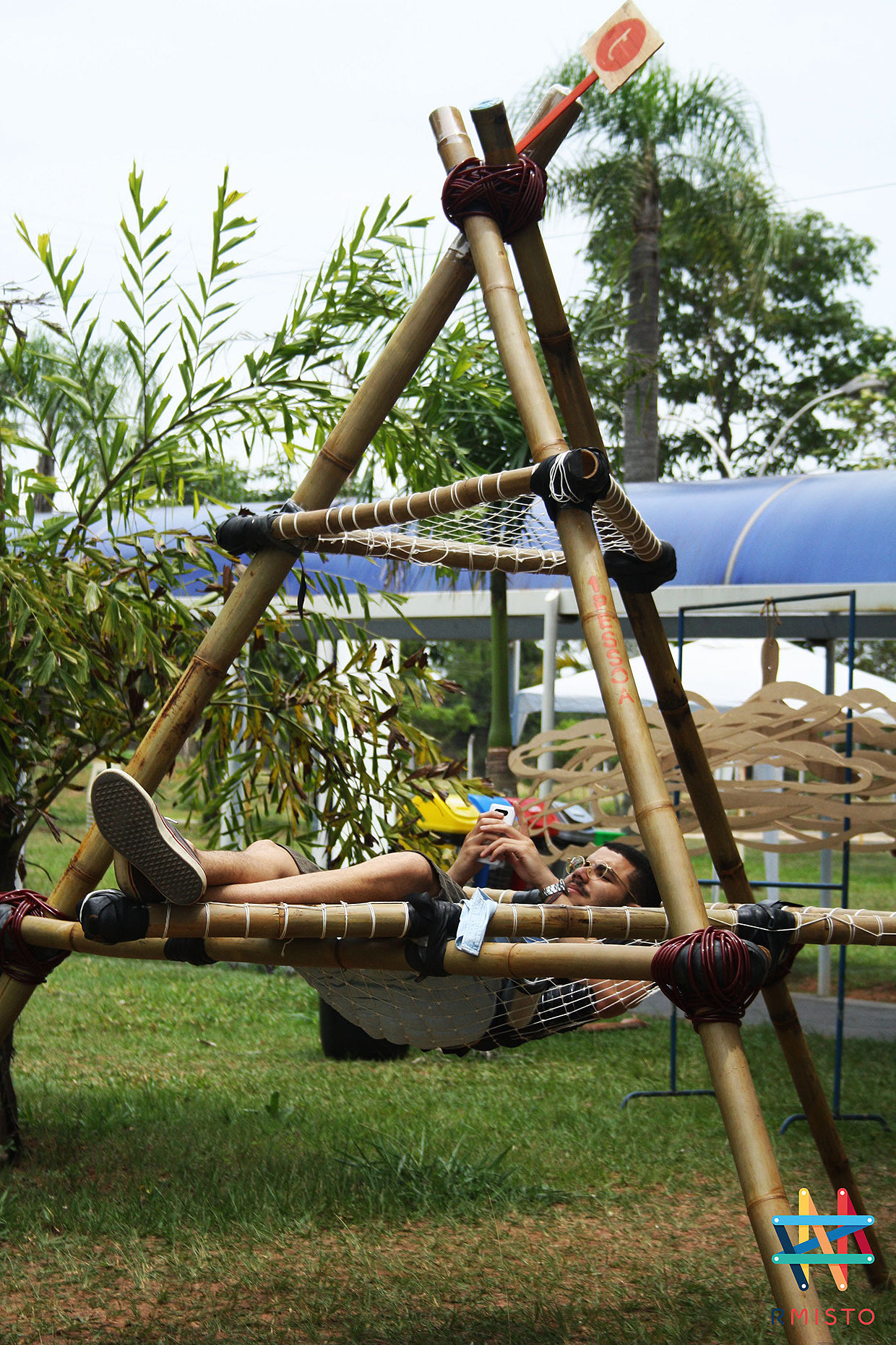 outdoors，motion，Bamboo，security，industrial design，