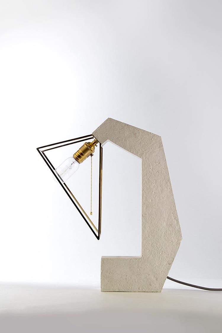 Home Furnishing，lighting，Desk lamp，concrete，Simplicity，